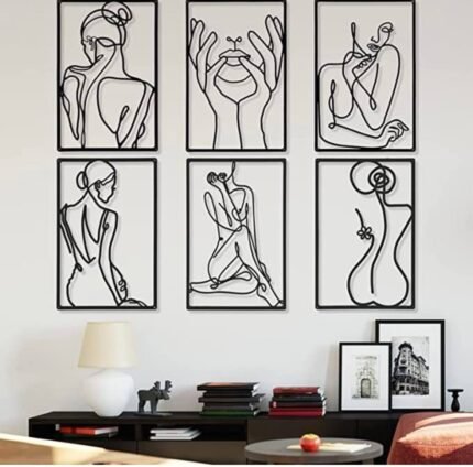 Abstract Woman Line